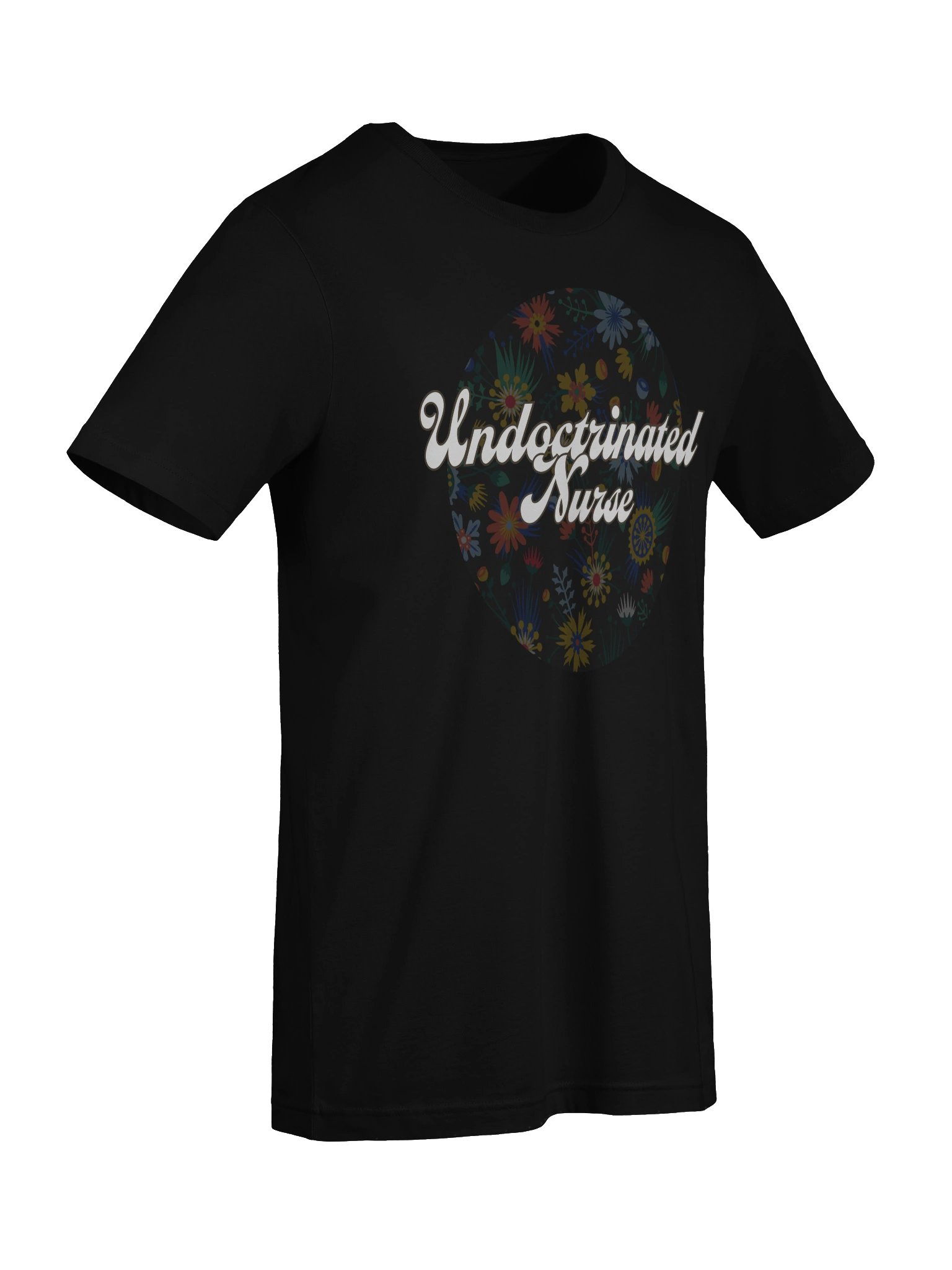 Undoctrinated Nurse Floral Tee - Confident Mama product image (7)