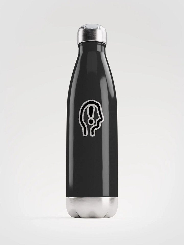 EXCLAIMING MENTALLY (bubble design) stainless steel water bottle product image (2)