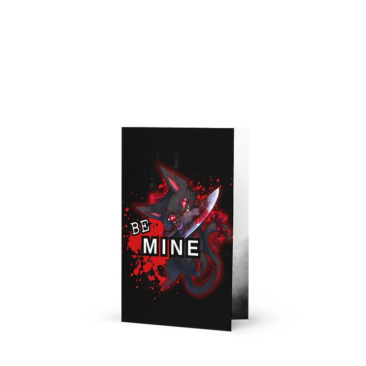 Purrfect Sweethearts | Be Mine – Horror Valentine Card product image (1)