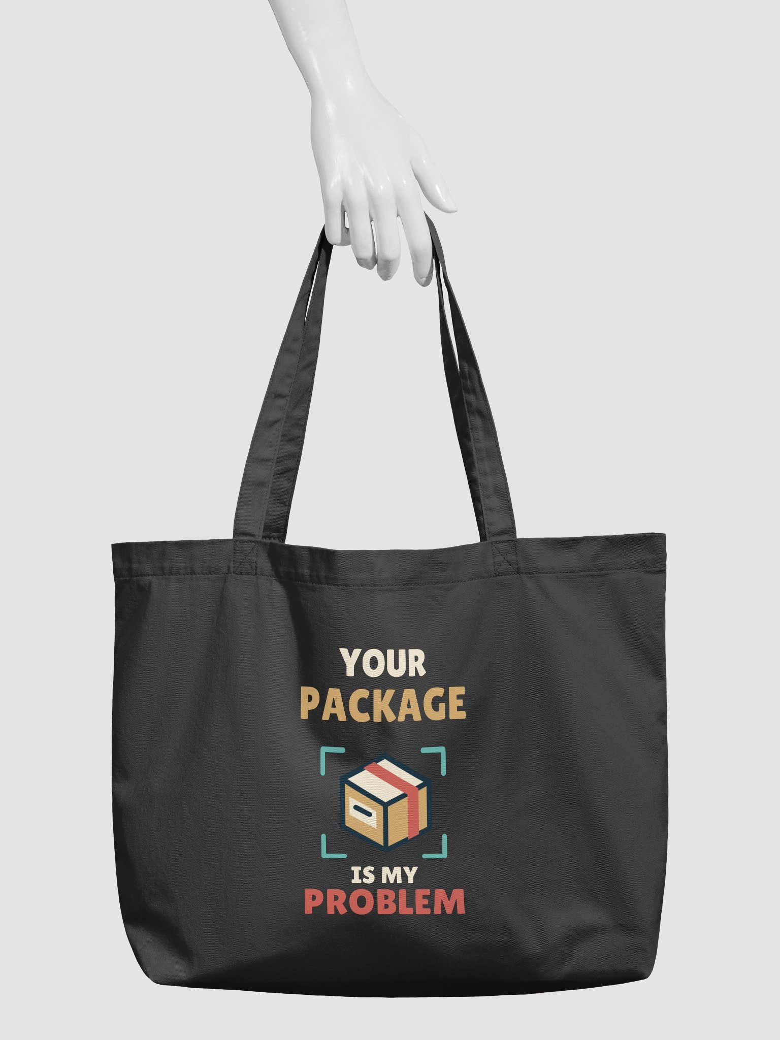 PATB Your Package Is My Problem Cotton Tote product image (3)