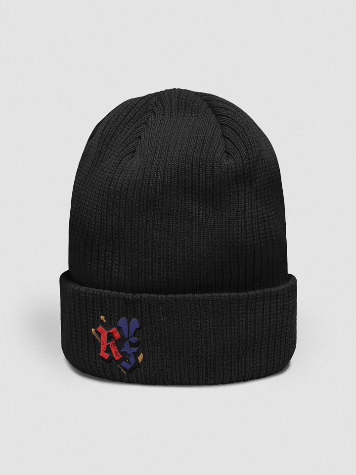 Retro Music Lover Ribbed Beanie product image (2)