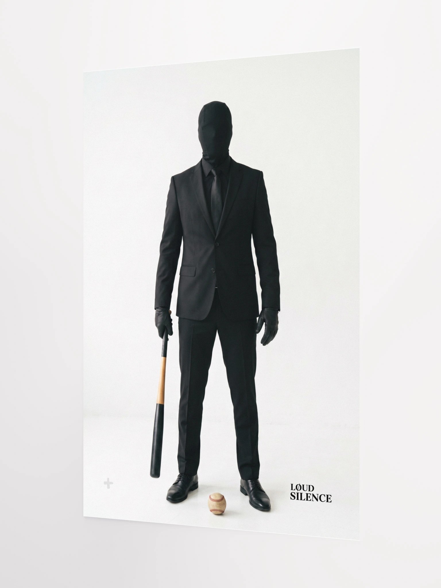 LØUD SILENCE HIS - BASEBALL BANDIT PRINT product image (3)