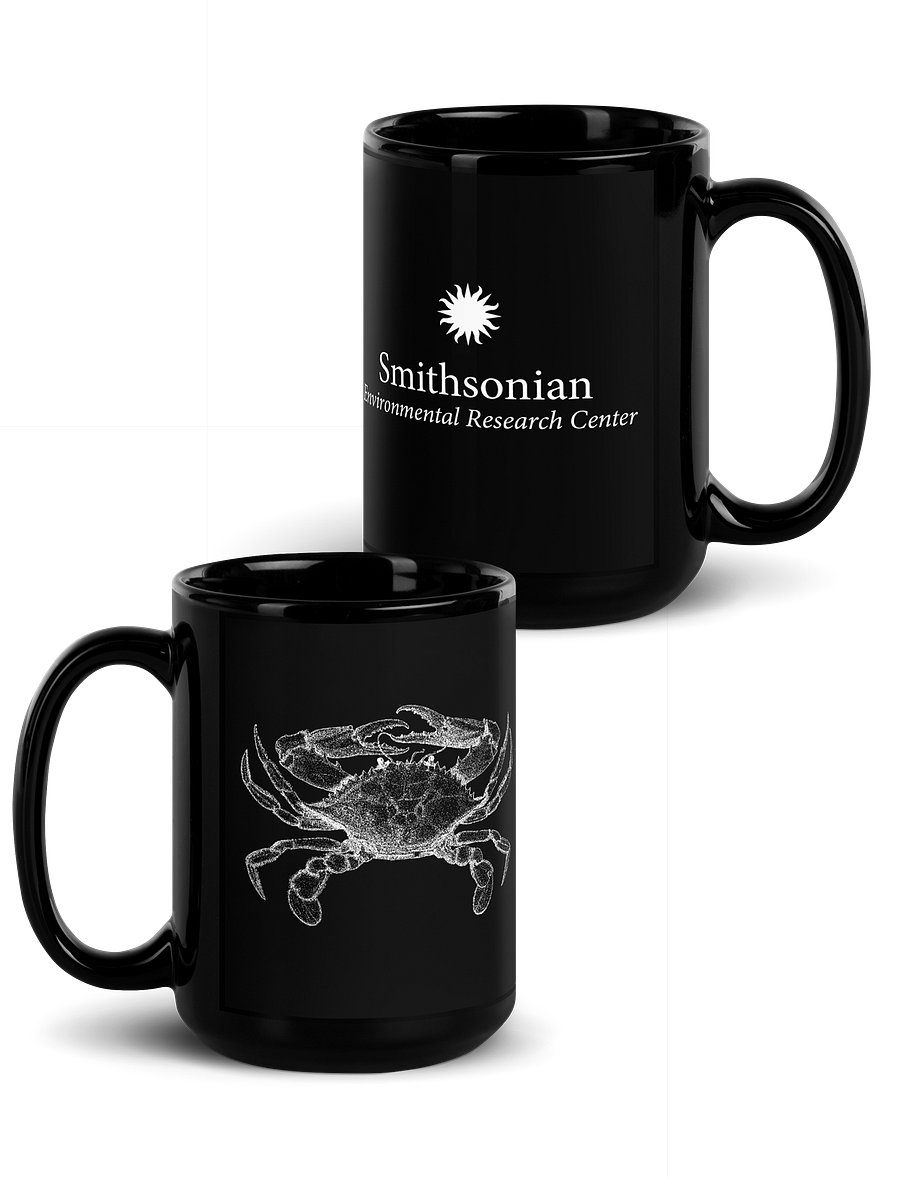 Smithsonian Environmental Research Center Crab Mug (Black) Image 1