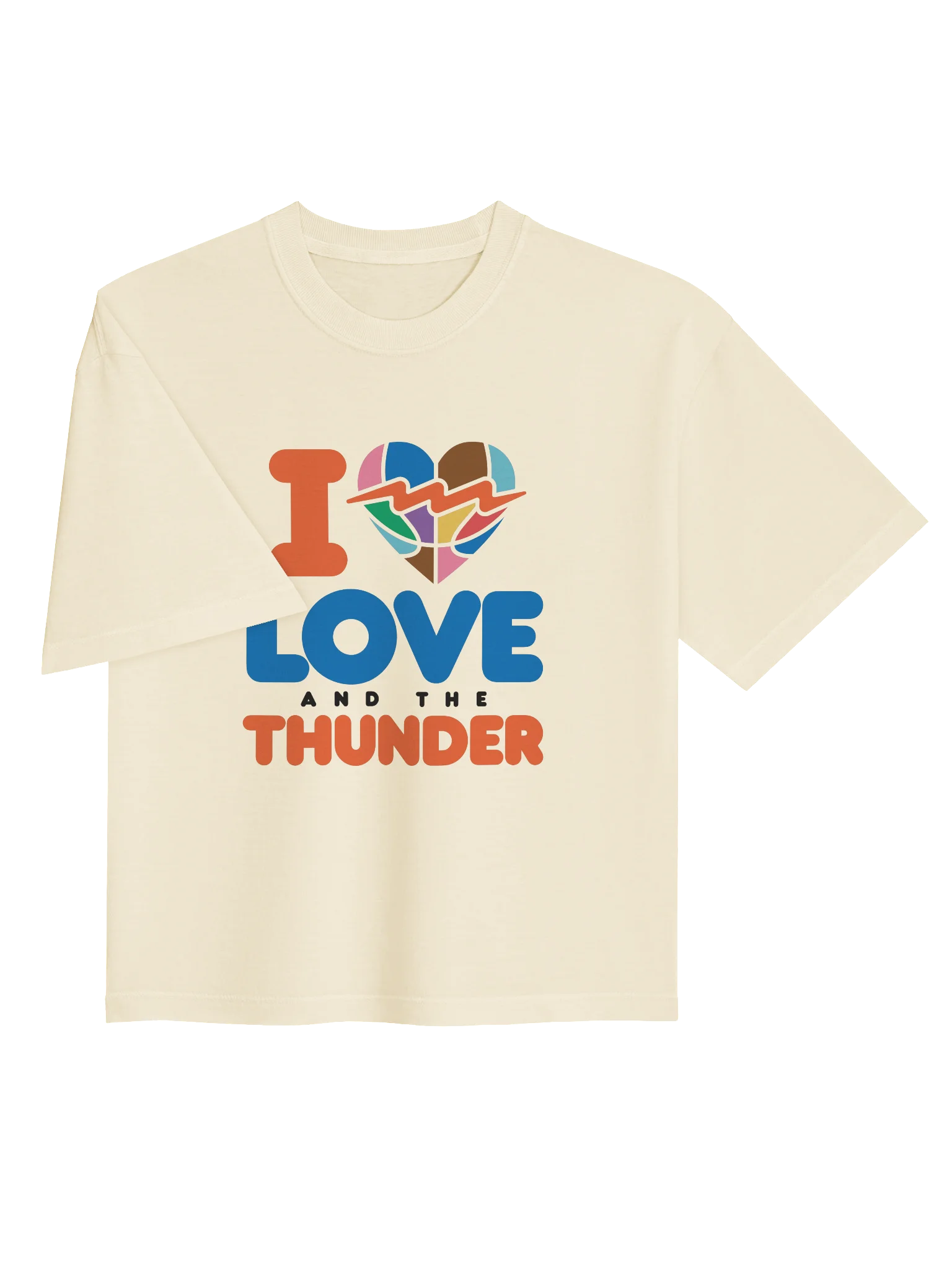 I Love Love and the Thunder Women's Boxy Pride Tee product image (6)