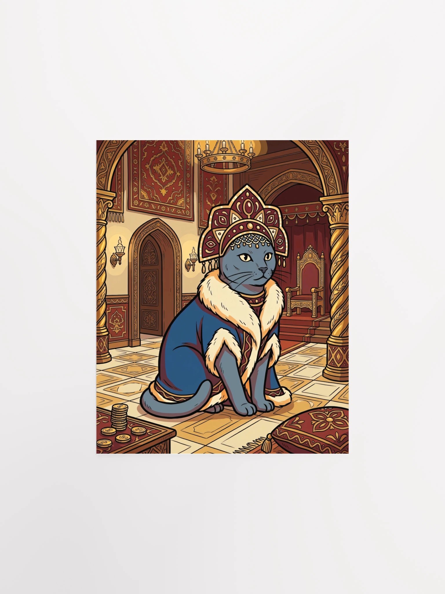 Tsarina Russian Blue Poster product image (25)