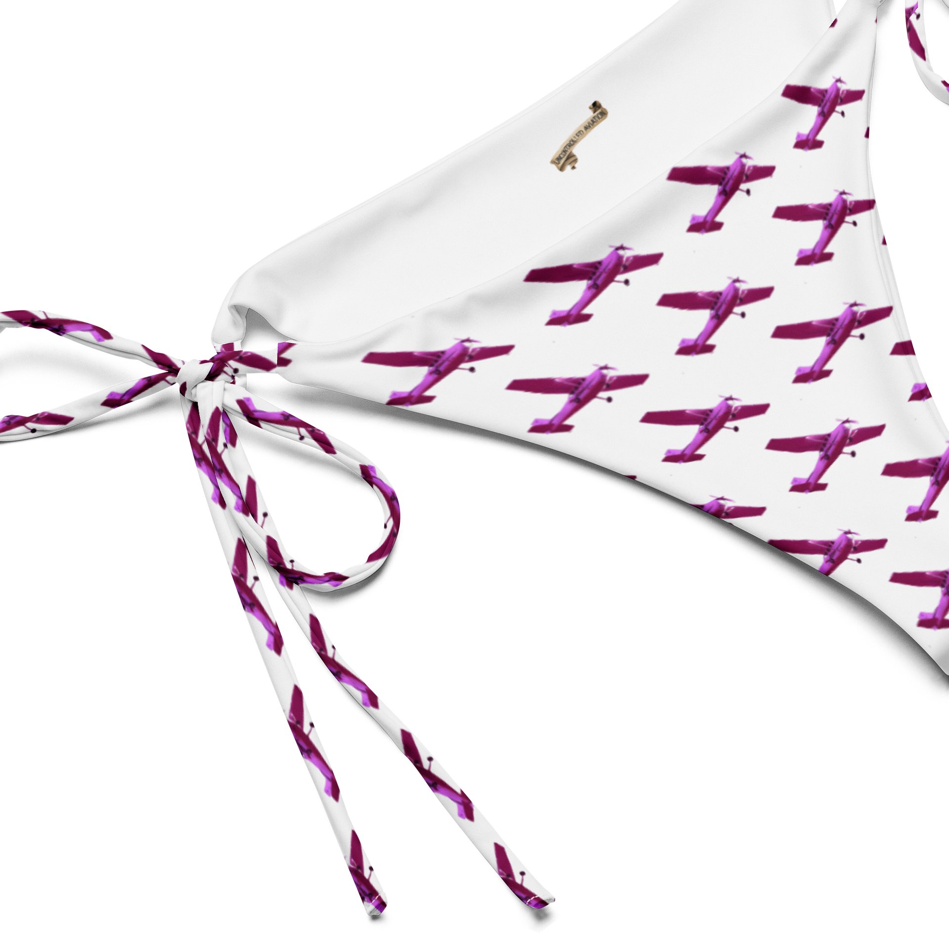 Cessna 172 Skyhawk WHITE — String Bikini BOTTOM product image (2)