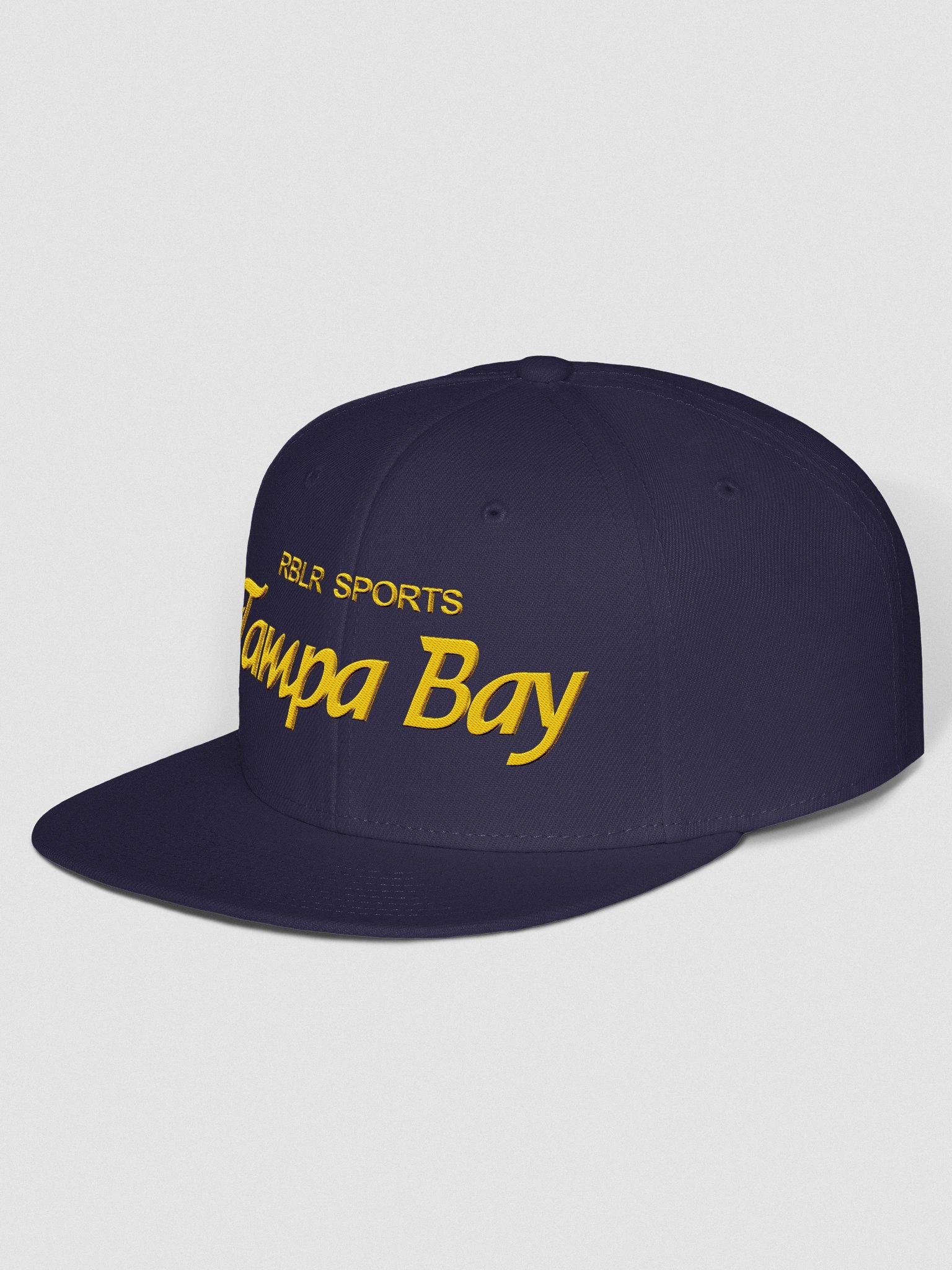 RBLR Script Hat (Navy/Yellow) product image (2)