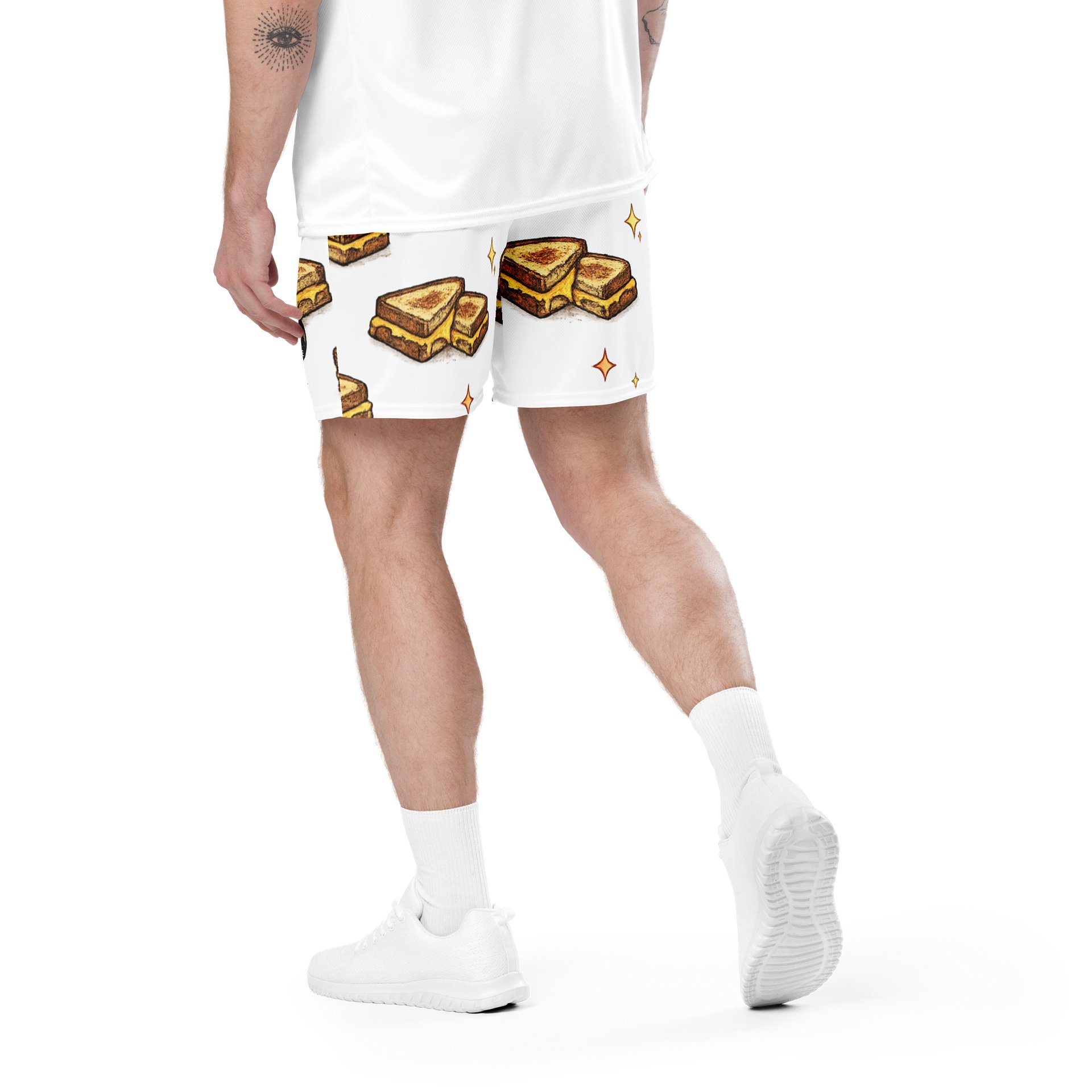 BEST DAMN GRILLED CHEESE UNISEX SHORTS product image (4)