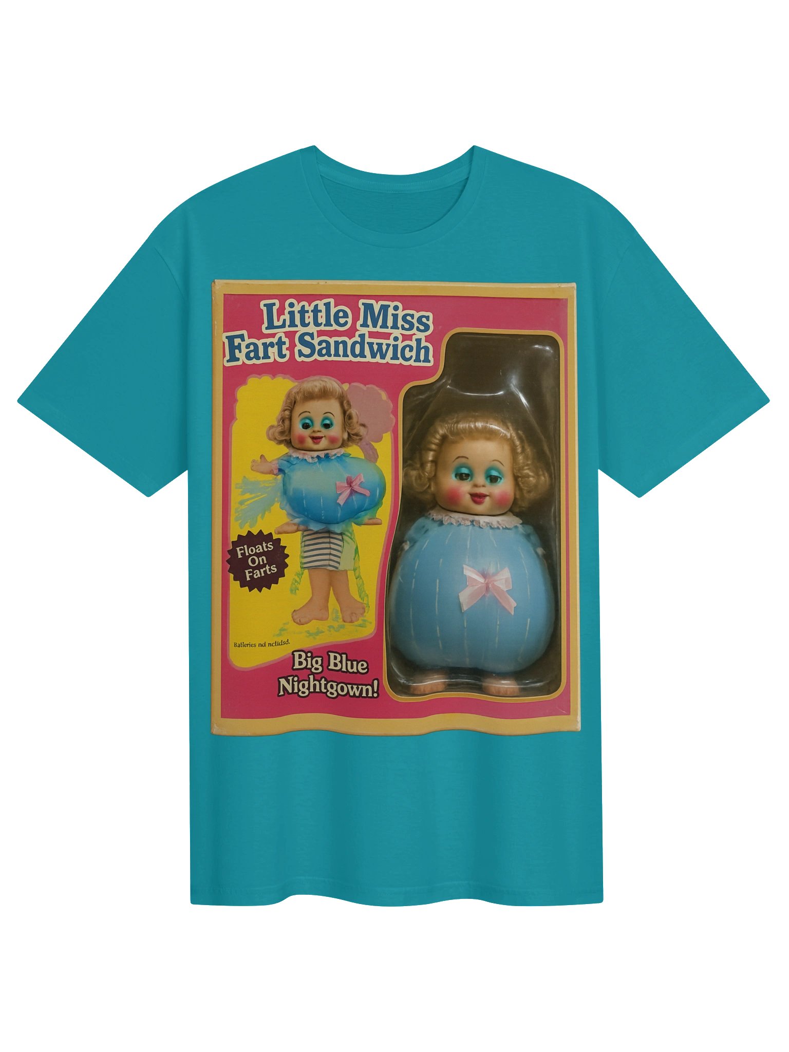666 Toys | Little Miss Fart Sandwich | Gildan Unisex Softstyle T-Shirt product image (1)