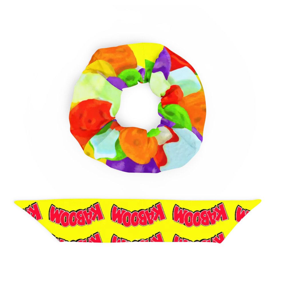 🥣 Saturday Morning Breakfast Kaboom! Scrunchie 🥣 product image (5)