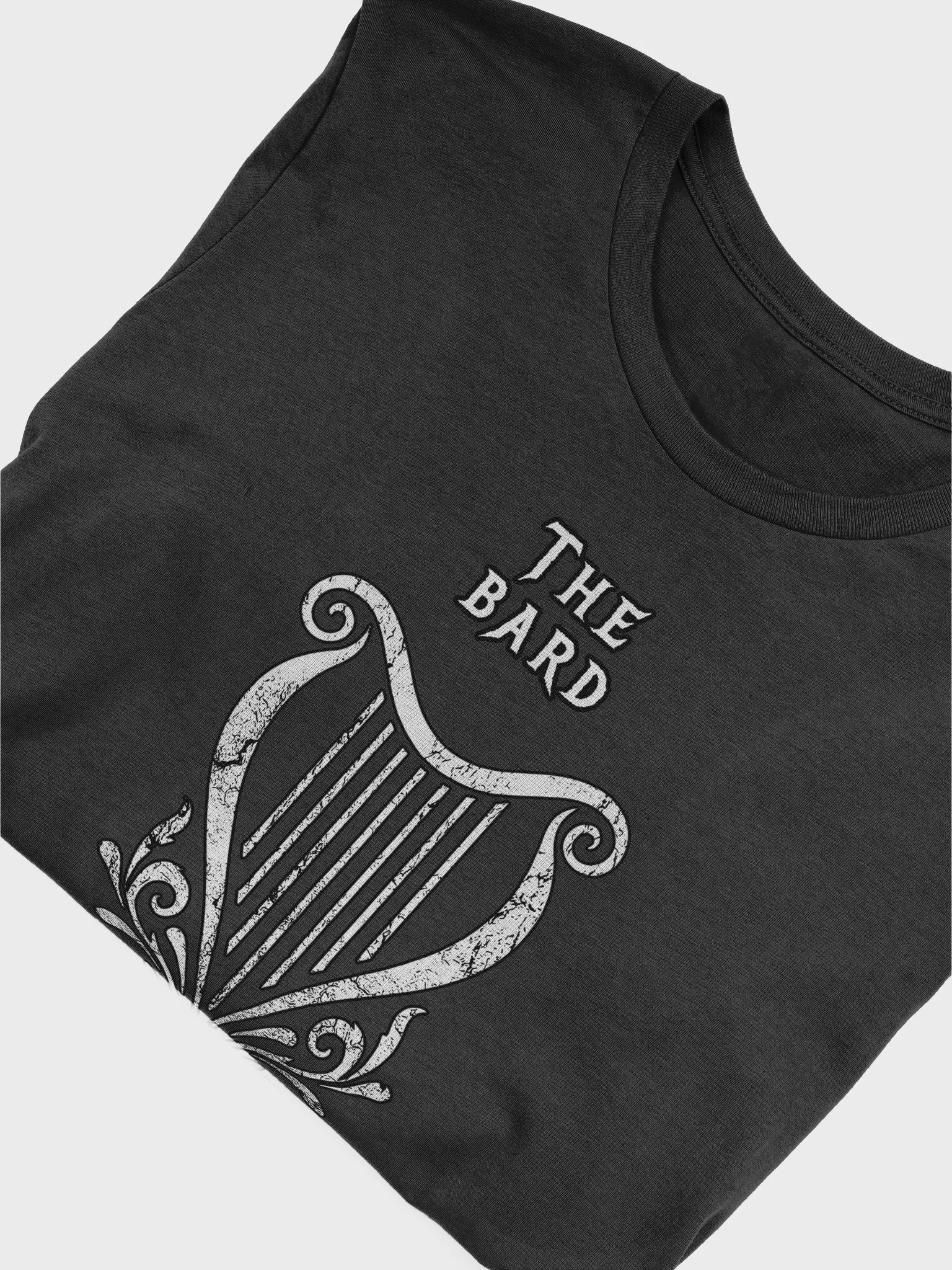 Bard Shirt, Grunge Tarot-Inspired Roleplaying Class Symbol Tee product image (43)
