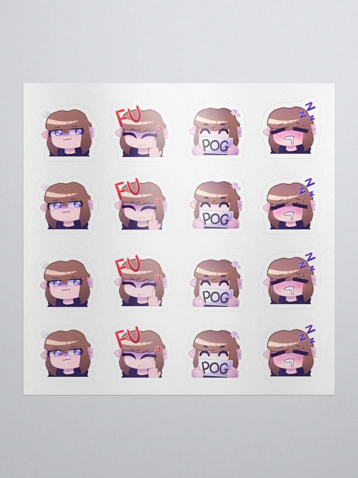 Emote sticker set 4 product image (1)