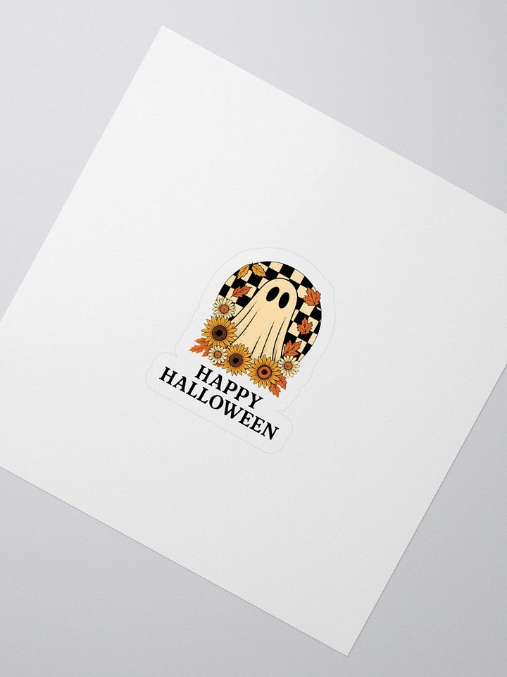 Happy Halloween Ghost Sticker product image (2)