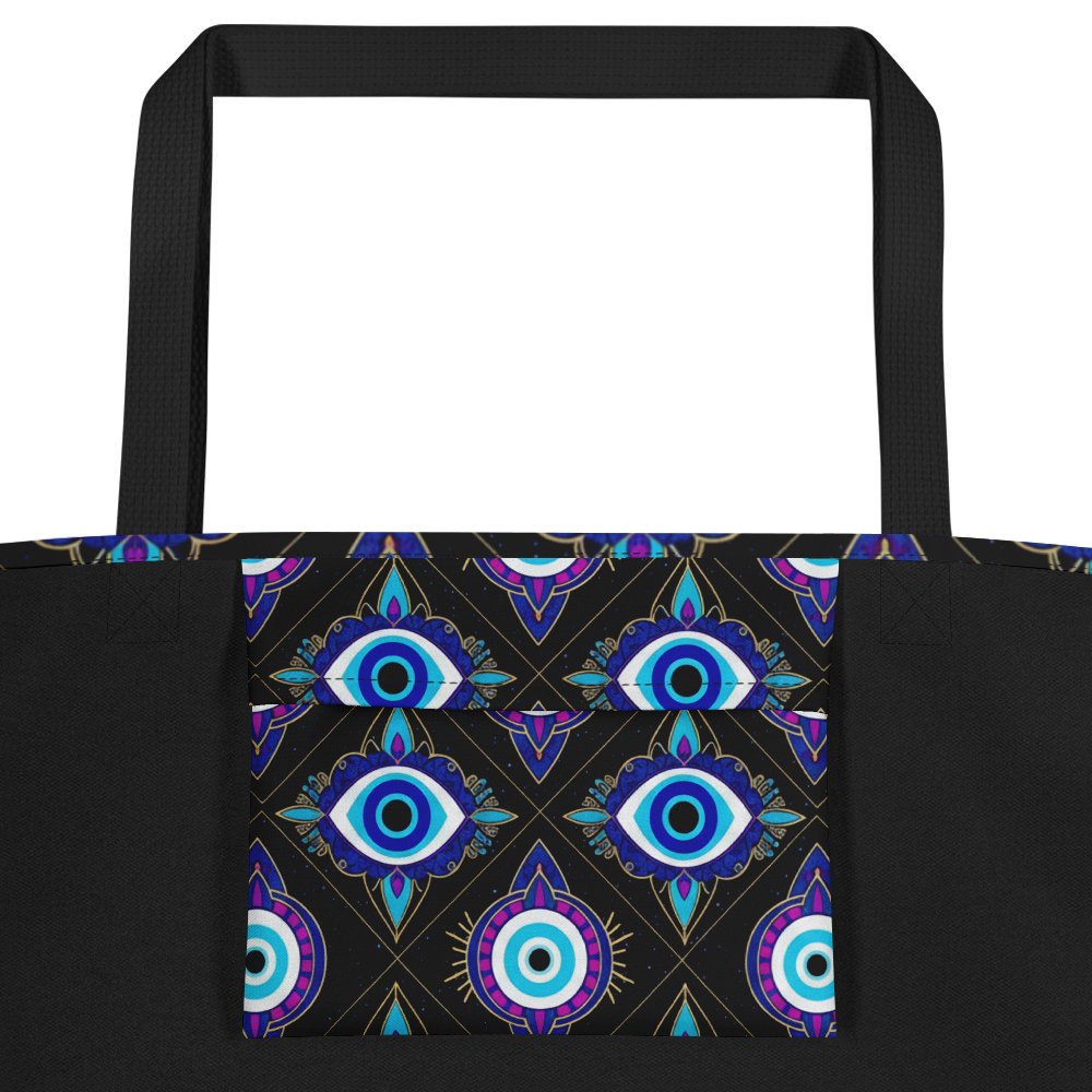 Evil Eye Protection -All-Over Tote Bag product image (2)