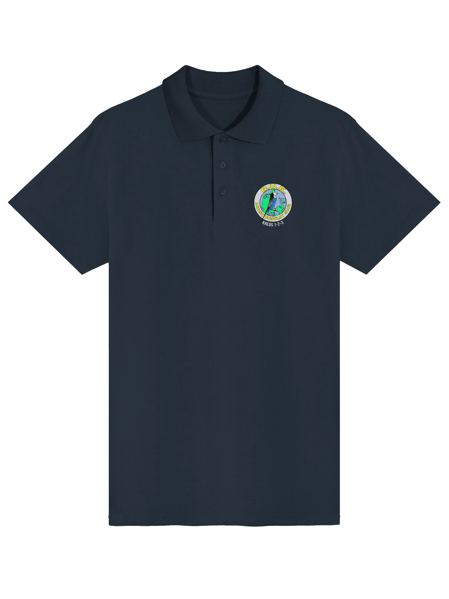 Dansk Undulat Klub Polo Printed product image (1)