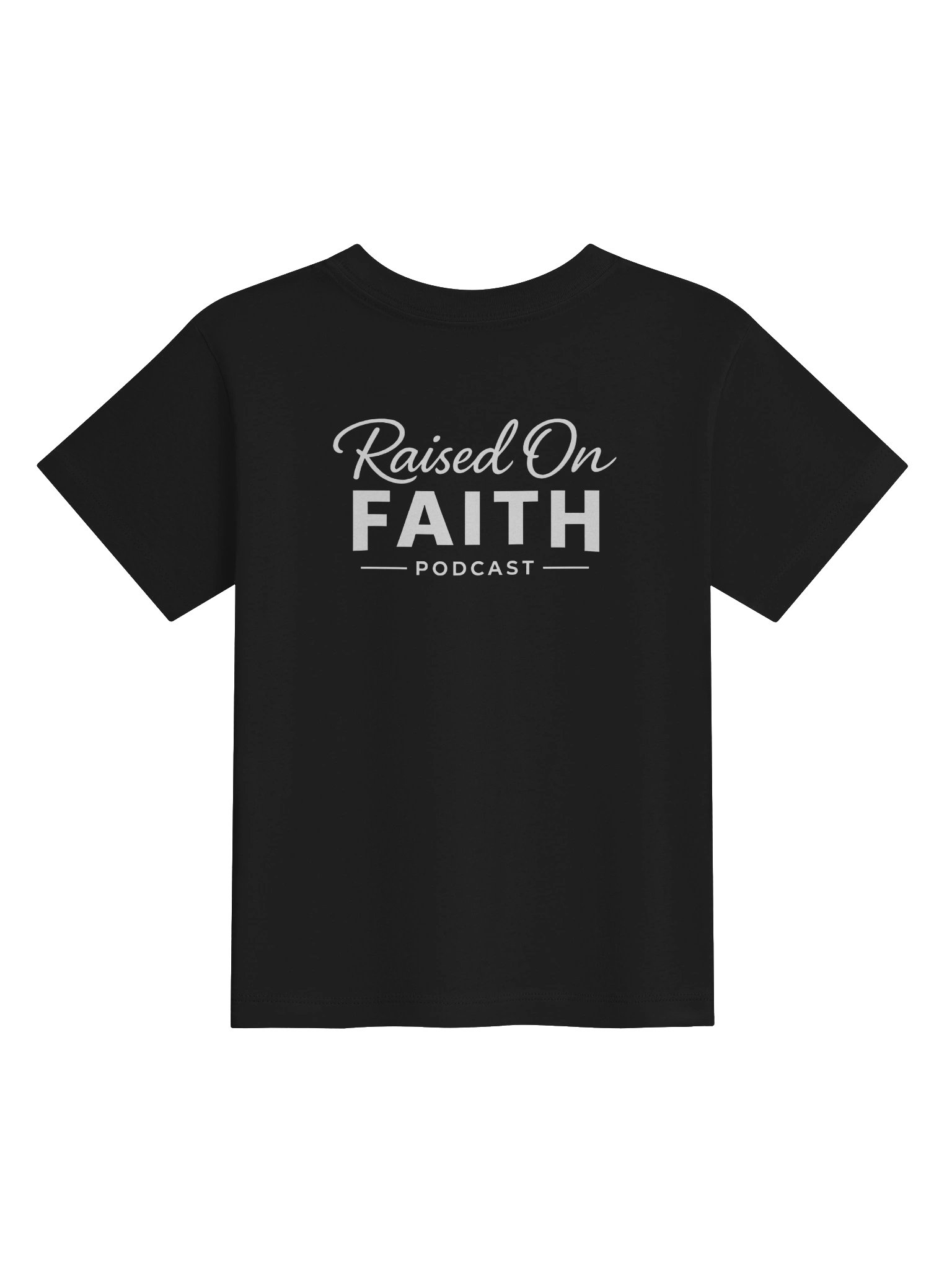Raised on Faith Kids Tee - Black product image (2)