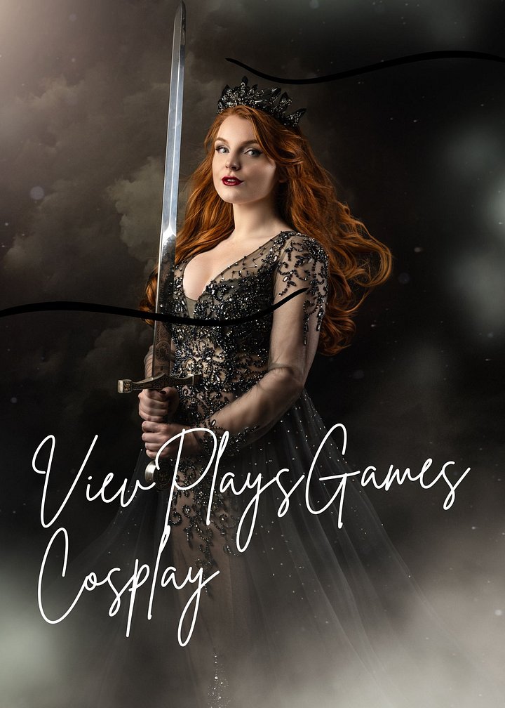 Fantasy shoot Viev Print 13x19 signed small in corner product image (1)