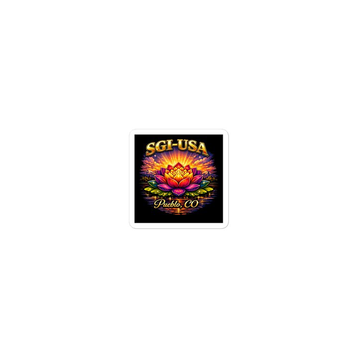 SGI-USA Pueblo Sticker product image (1)