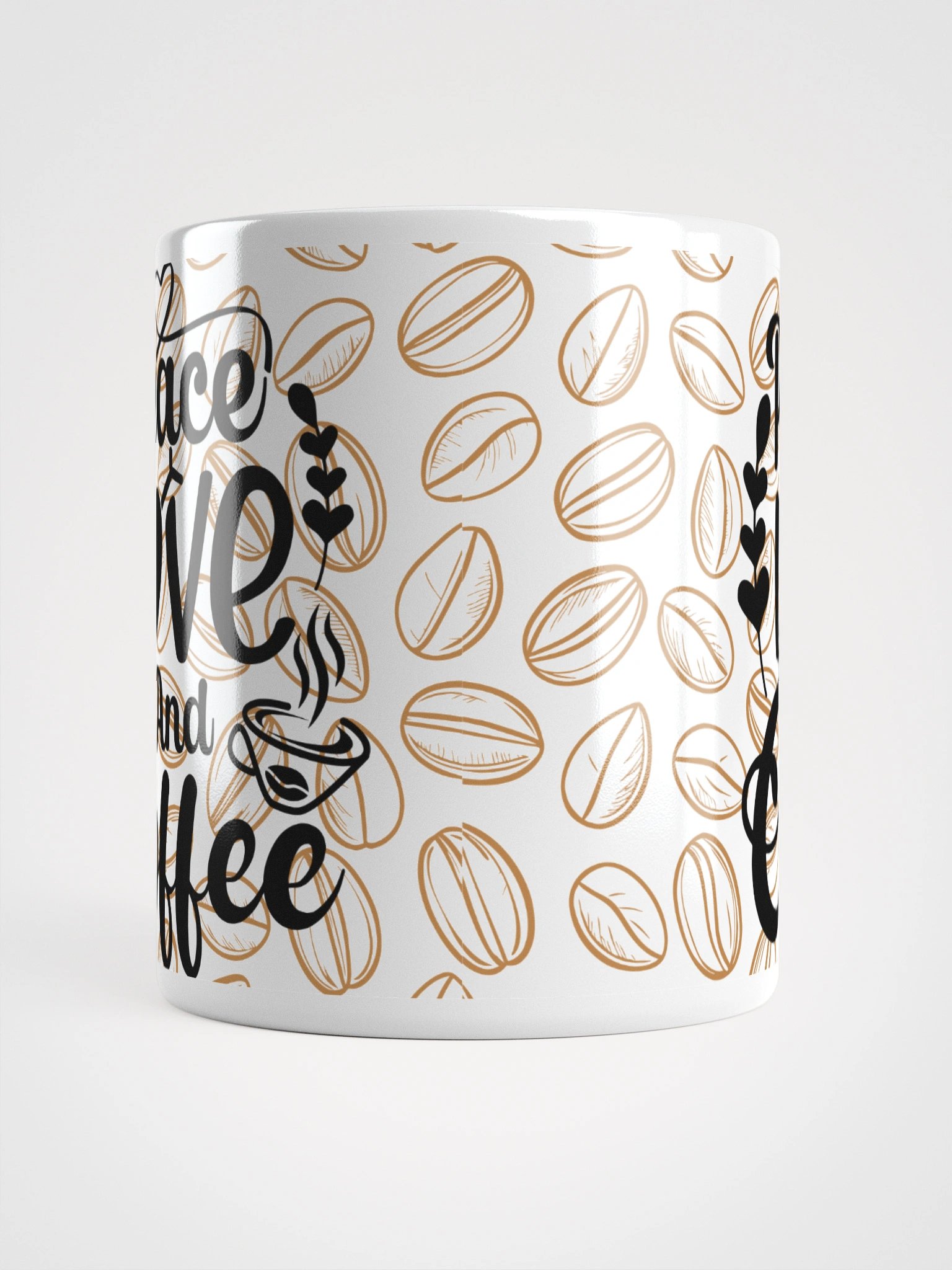 Peace, Love And Coffee Mug product image (5)