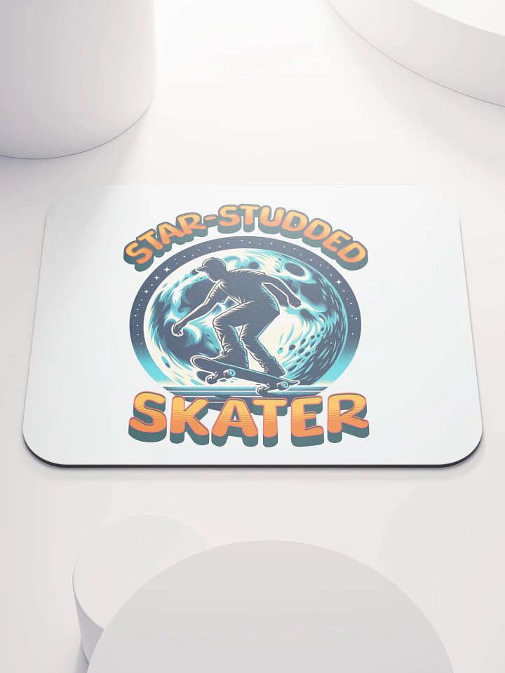 Star-Studded Skater Mouse Pad product image (1)