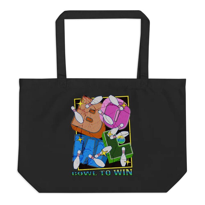 Bowl to Win Block Letter Dynamic Tote product image (1)