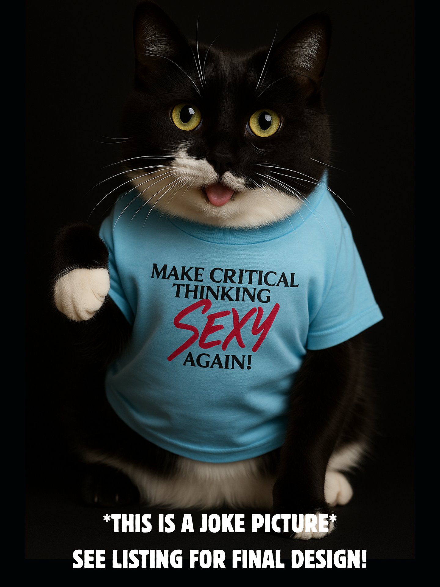 Make Critical Thinking Sexy Again! Soft Solid Color Unisex product image (2)