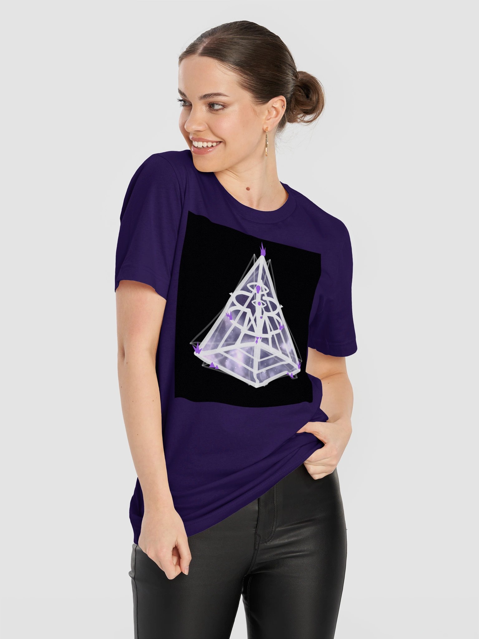 AMP-33 9D Galaxy Tee — Purple product image (11)