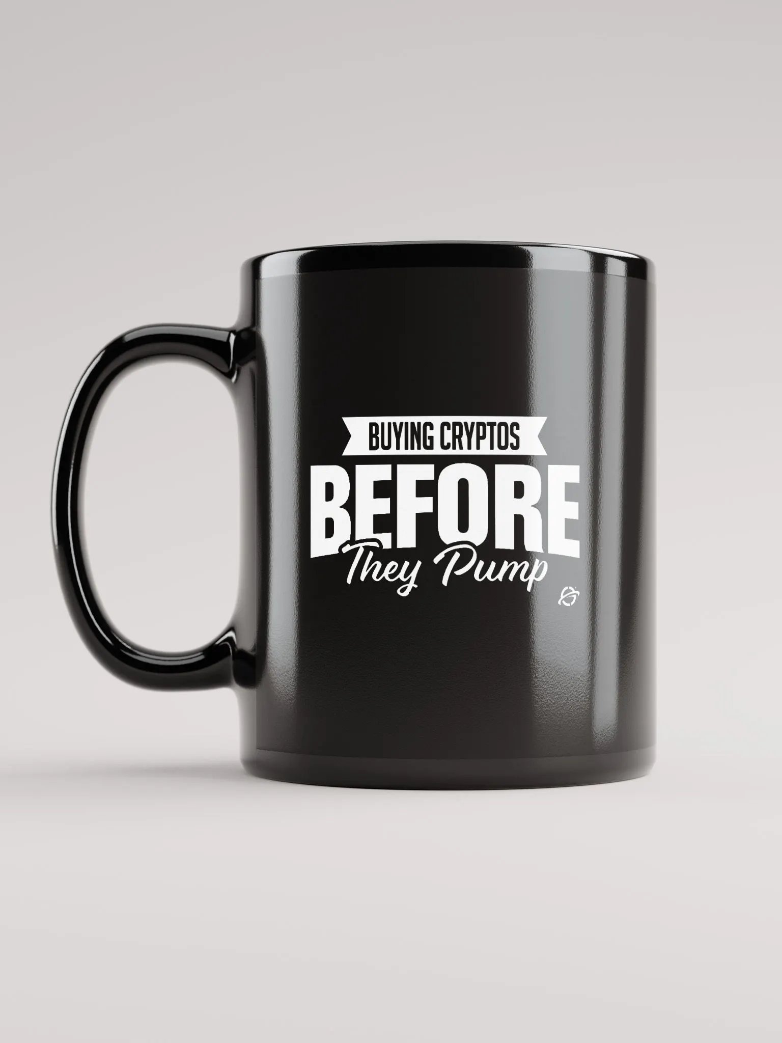 Before The Pumps Mug (Black) product image (1)