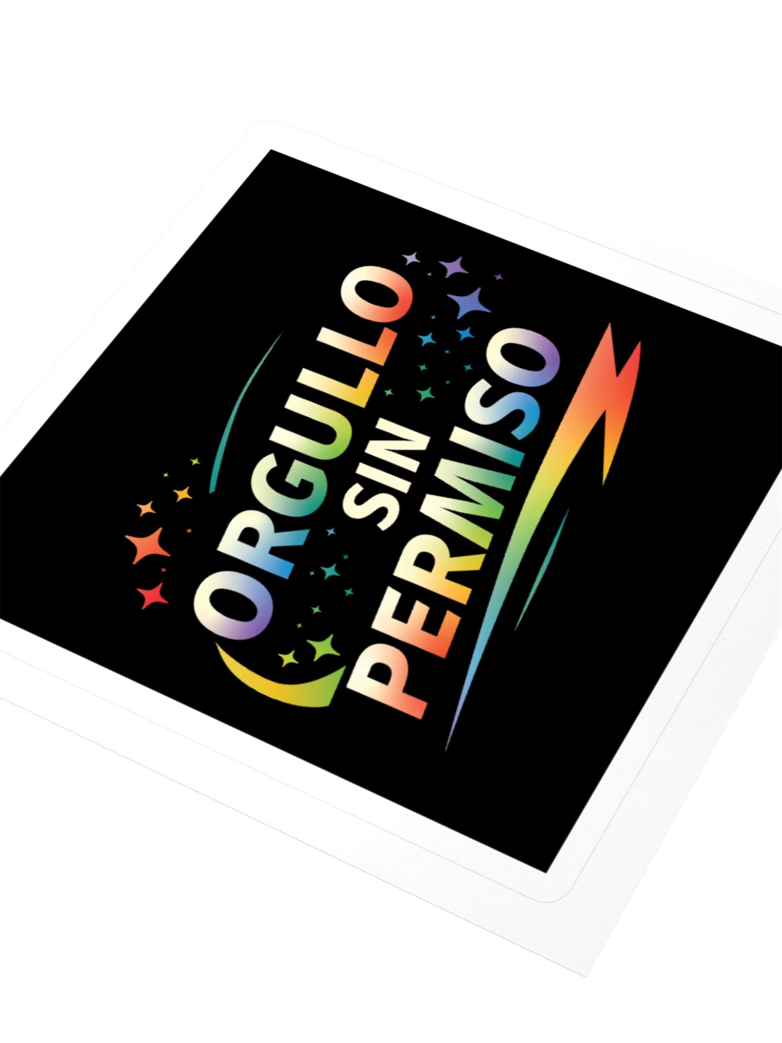 Pegatina de Orgullo Sin Permiso product image (3)