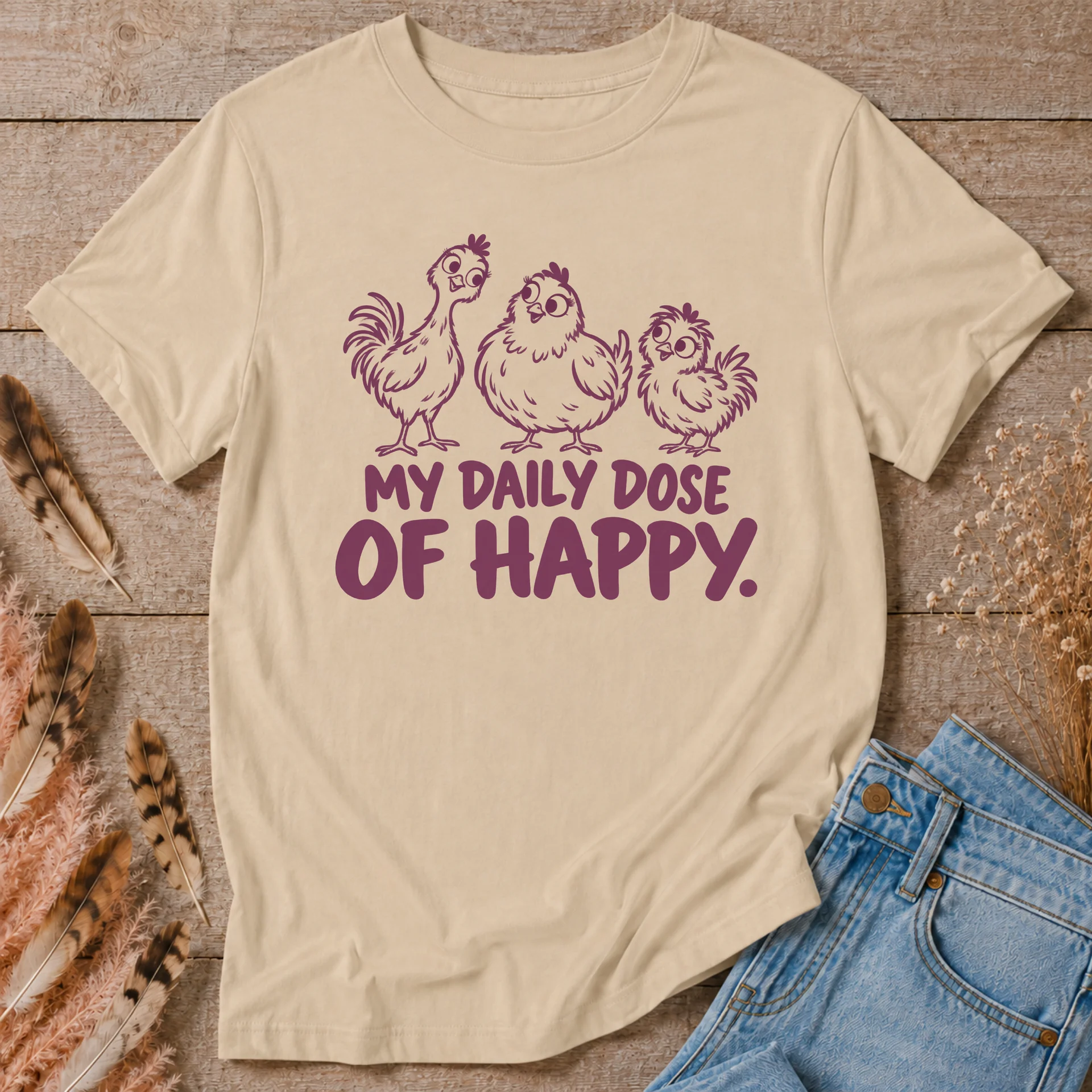 My Daily Dose of Happy T-Shirt product image (1)
