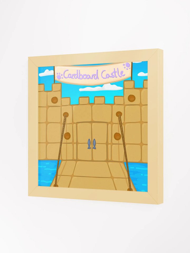 Cardboard Castle Framed Picture product image (22)