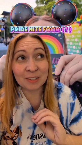 Is this all of the special food that's going to be available at Pride Nite 2026 in Disneyland? Guess we'll find out closer to...