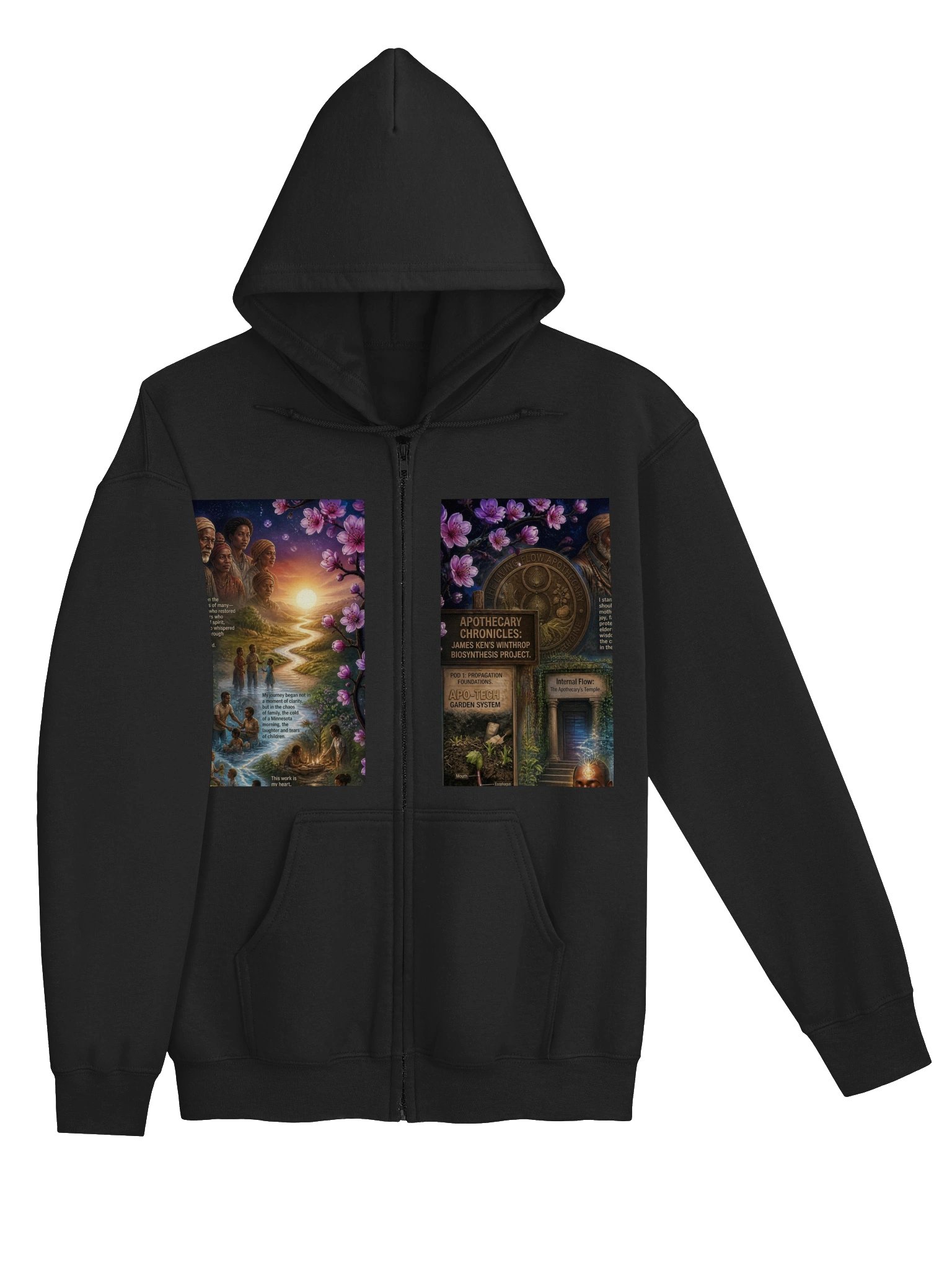 Apothecary Chronicles Zip Hoodie product image (3)