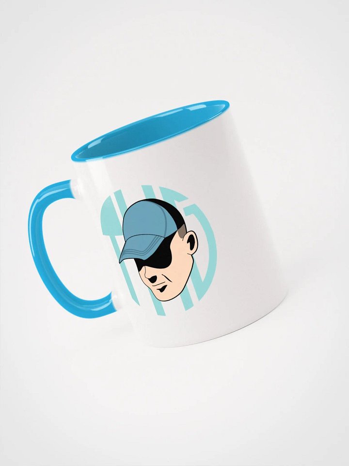 Light blue hockey life mug product image (1)