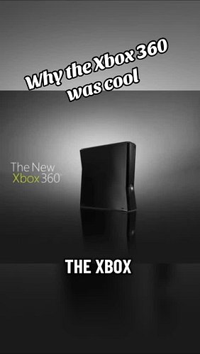 Why The Xbox 360 Was Cool #xbox #nostalgia