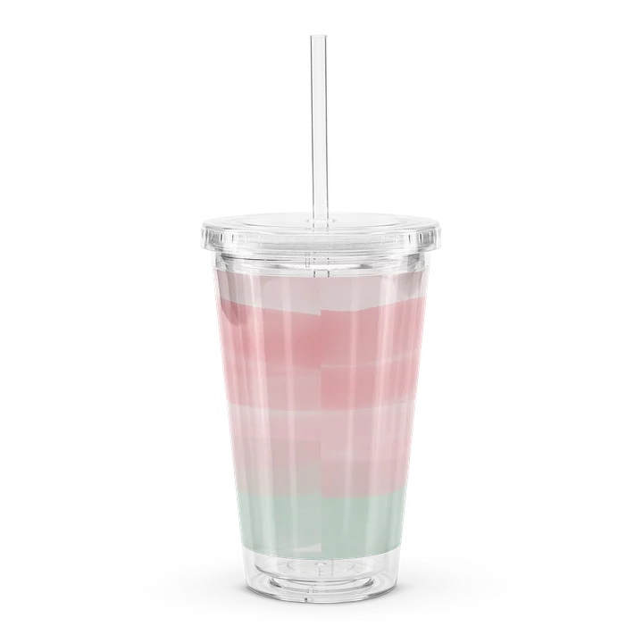 Just Existing Tumbler Cup with Straw #1 product image (2)