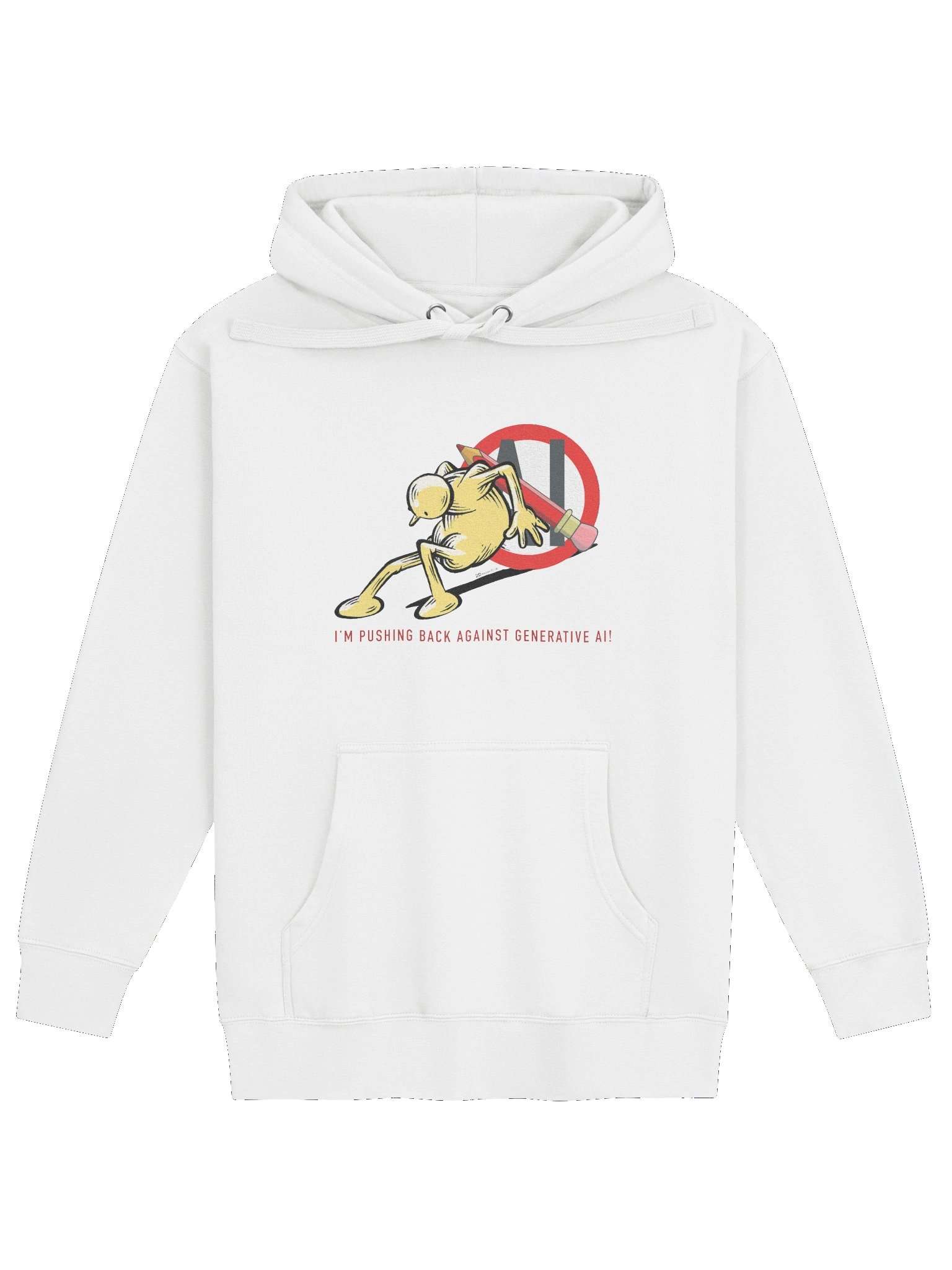 'Push Back' hoodie. product image (1)