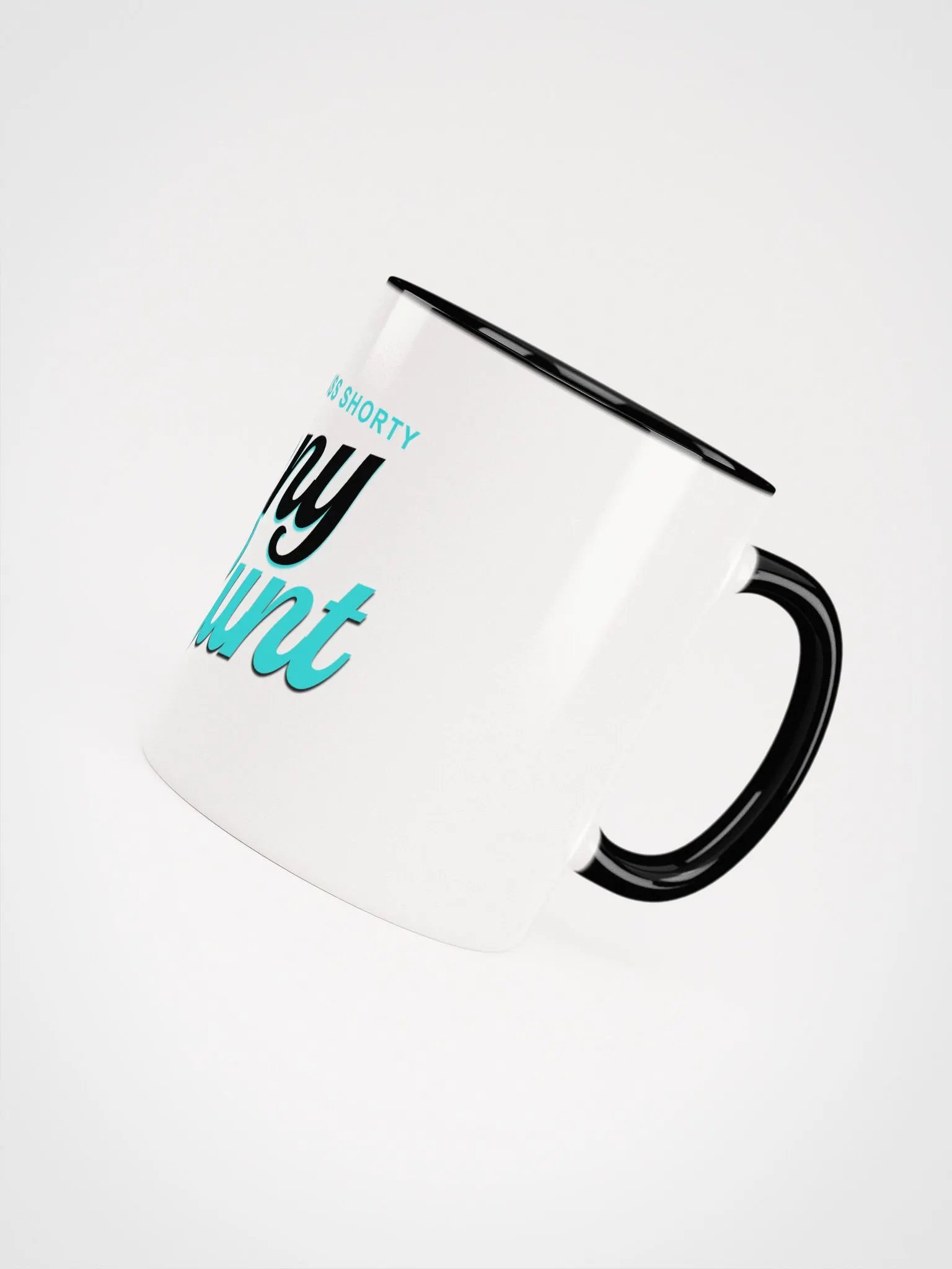 Funny C!NT Mug - White/Black product image (4)