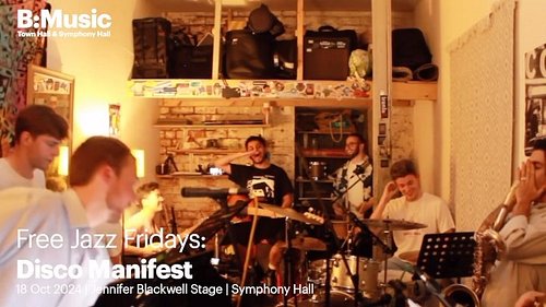 Bringing the JazzFunkVortex to @bmusic_ltd this Autumn. Be there at Jennifer Blackwell Space in Symphony Hall to get moving a...