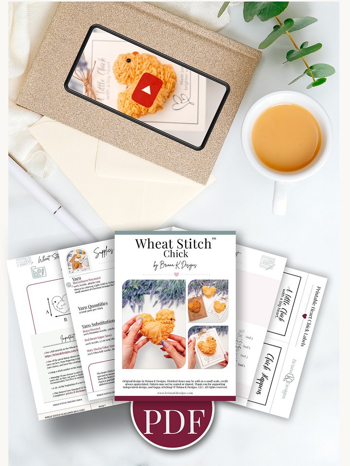 Wheat Stitch™ Crochet Chick product image (2)