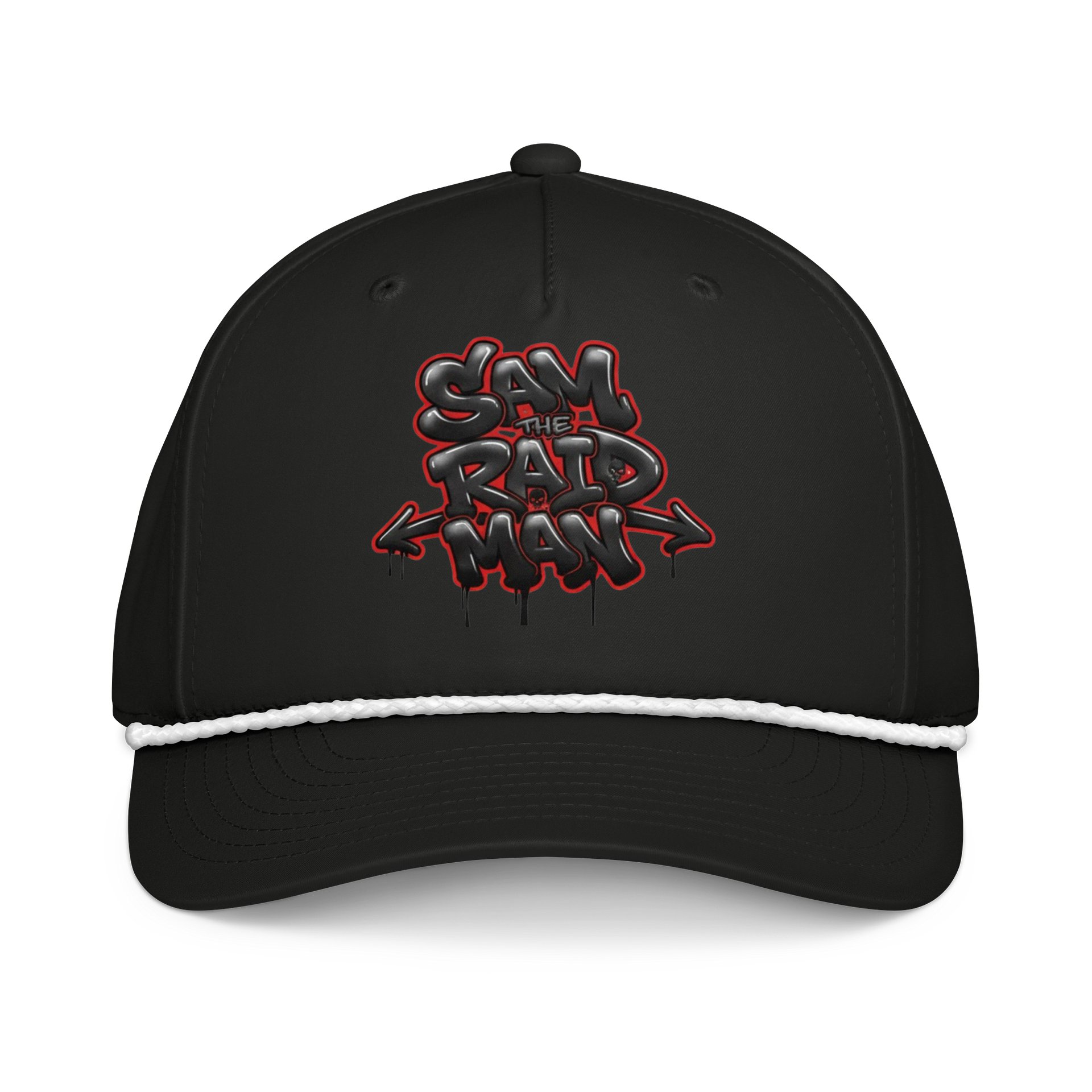 Graffiti Rope Hat (Black) product image (1)