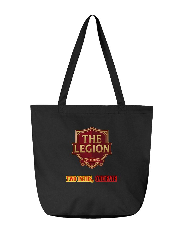 Two Knights Black Eco Tote Bag product image (3)