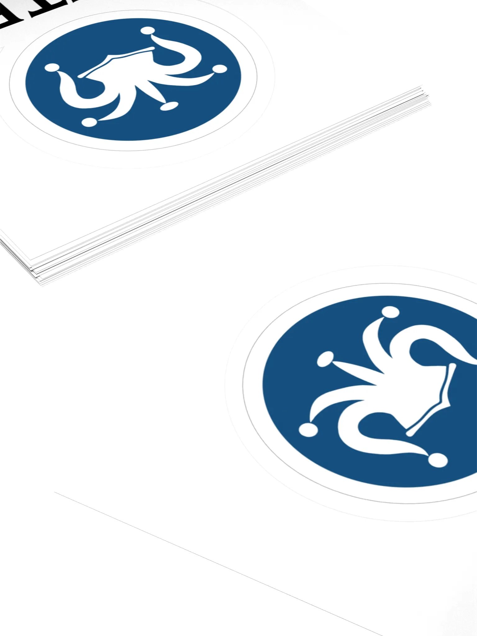 TTF Black Logo Sticker product image (4)