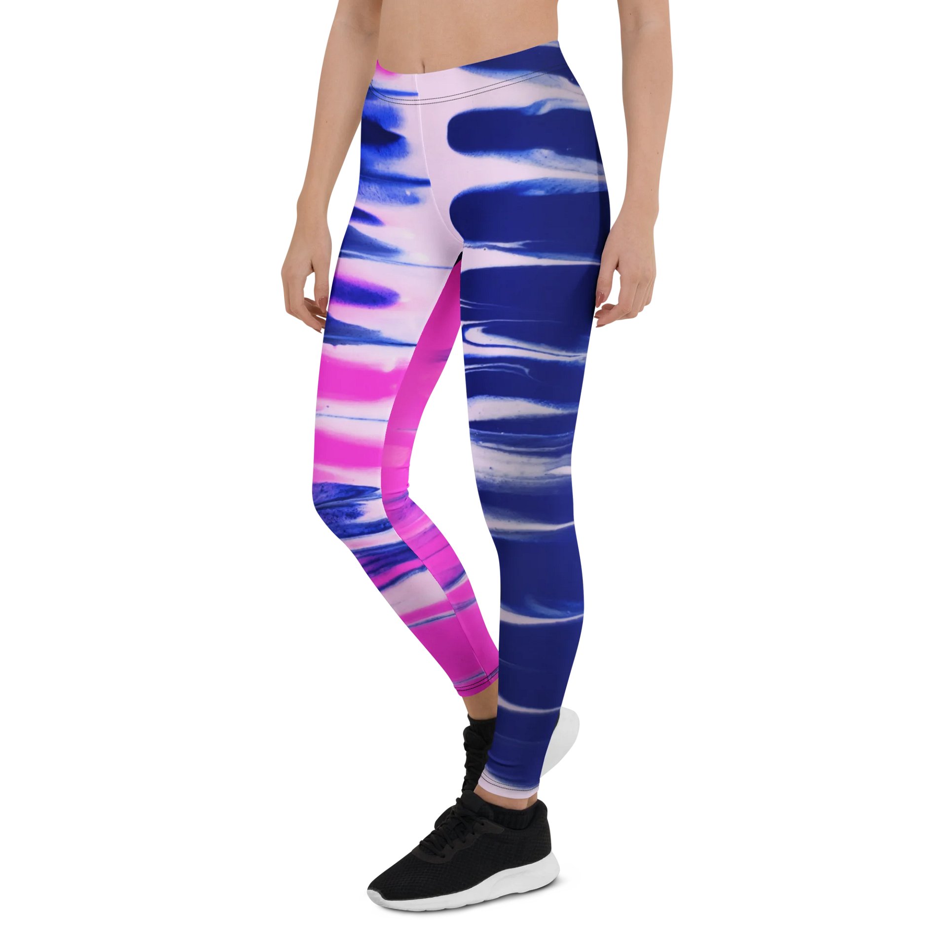 Transgender Flag All-Over Print Leggings All-Over Print Leggings by Sublicolor product image (4)