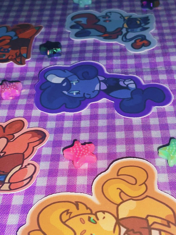 ponies on mars stickers! product image (2)