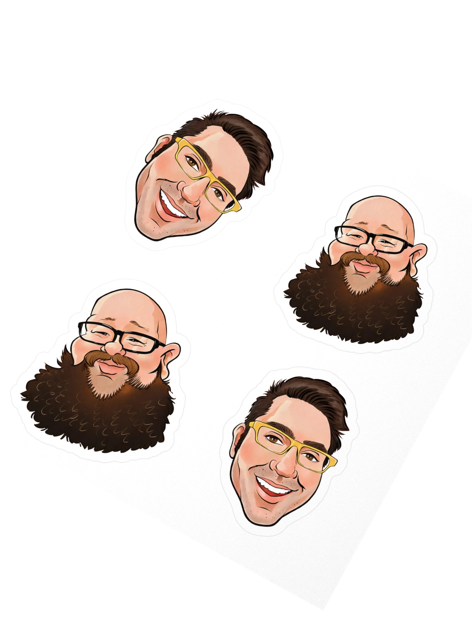 2 Dumb For This Face Stickers product image (2)