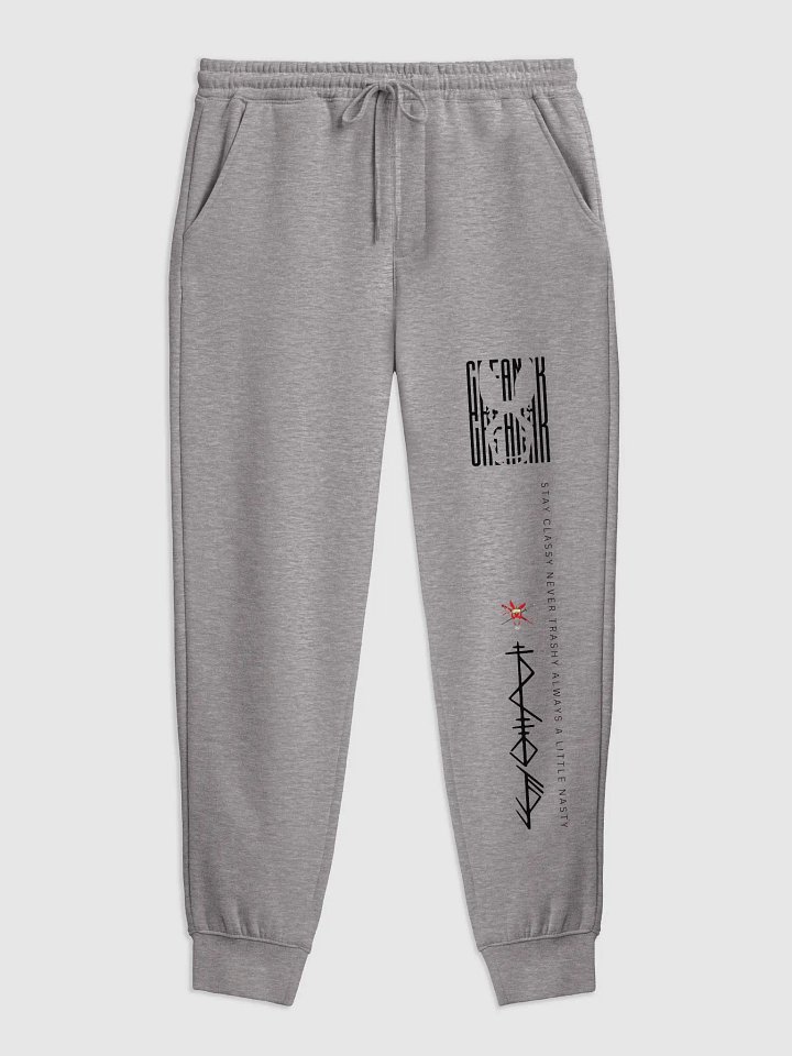 Stay Classy Norse Joggers - Black Design product image (1)