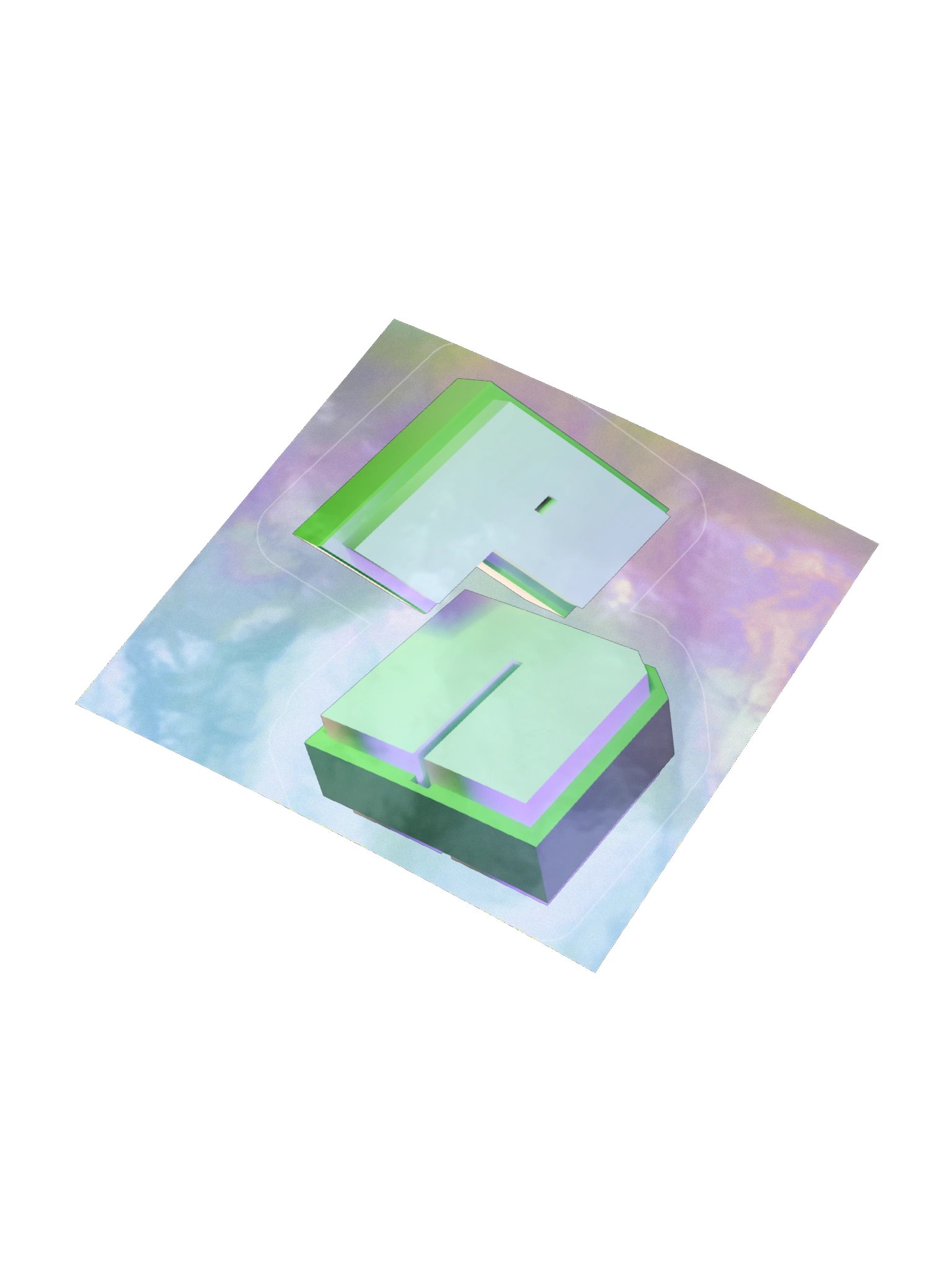 Play Nigth Initials Holo Sticker product image (8)