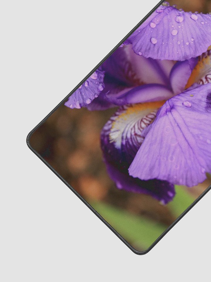 Iris Love on a Desk Mat product image (2)