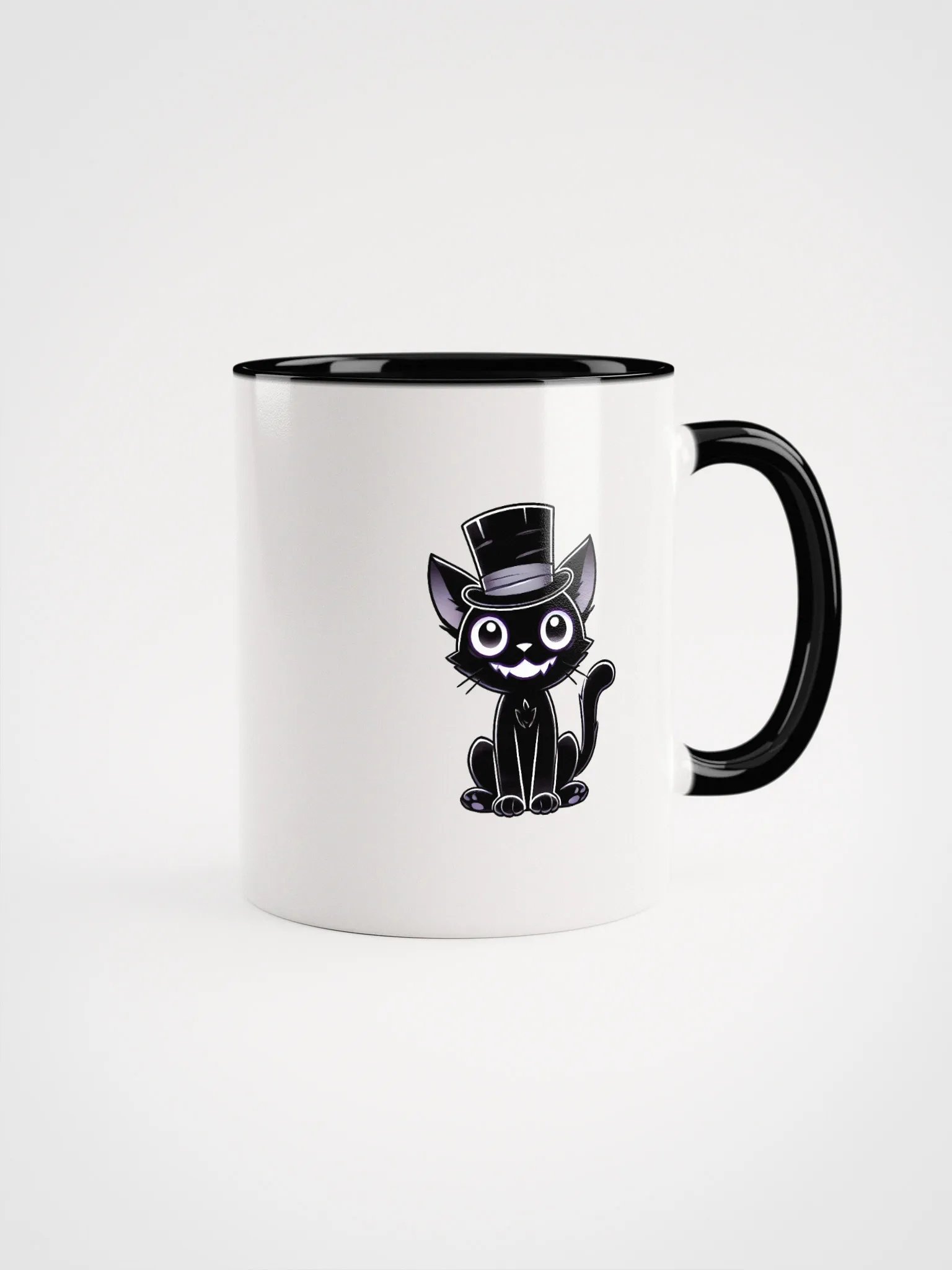 Black Cat Top Hat Mug product image (1)